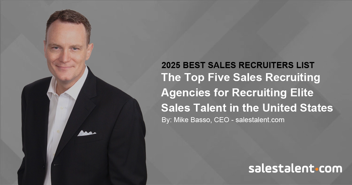 2025 Best Sales Recruiters List